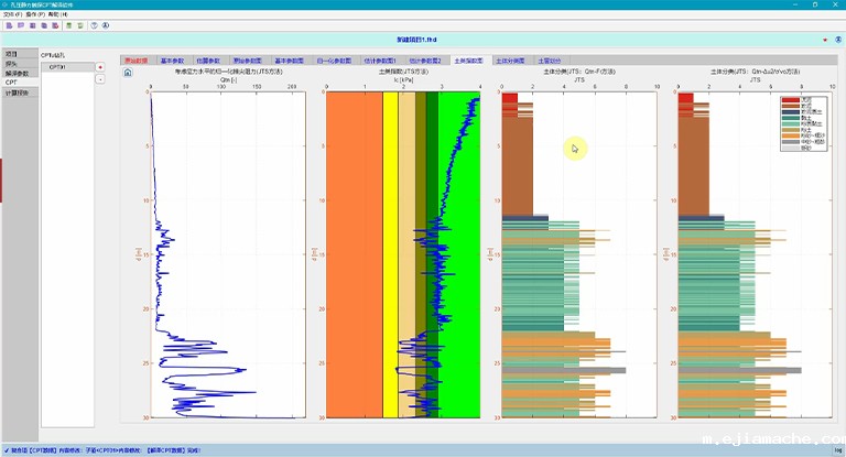 CPTu数据解译软件